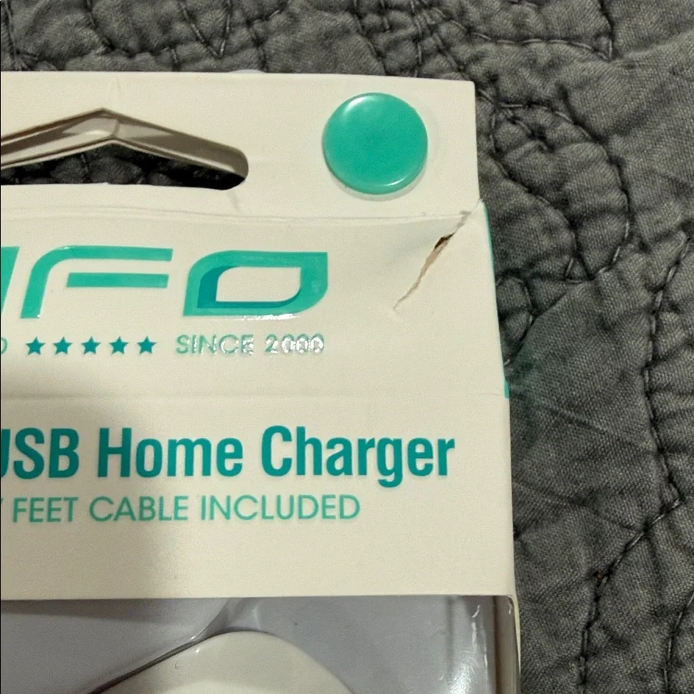 Dual USB Home Charger - White